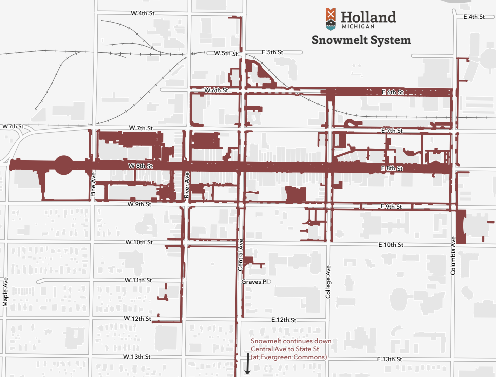 Holland, MI Snowmelt